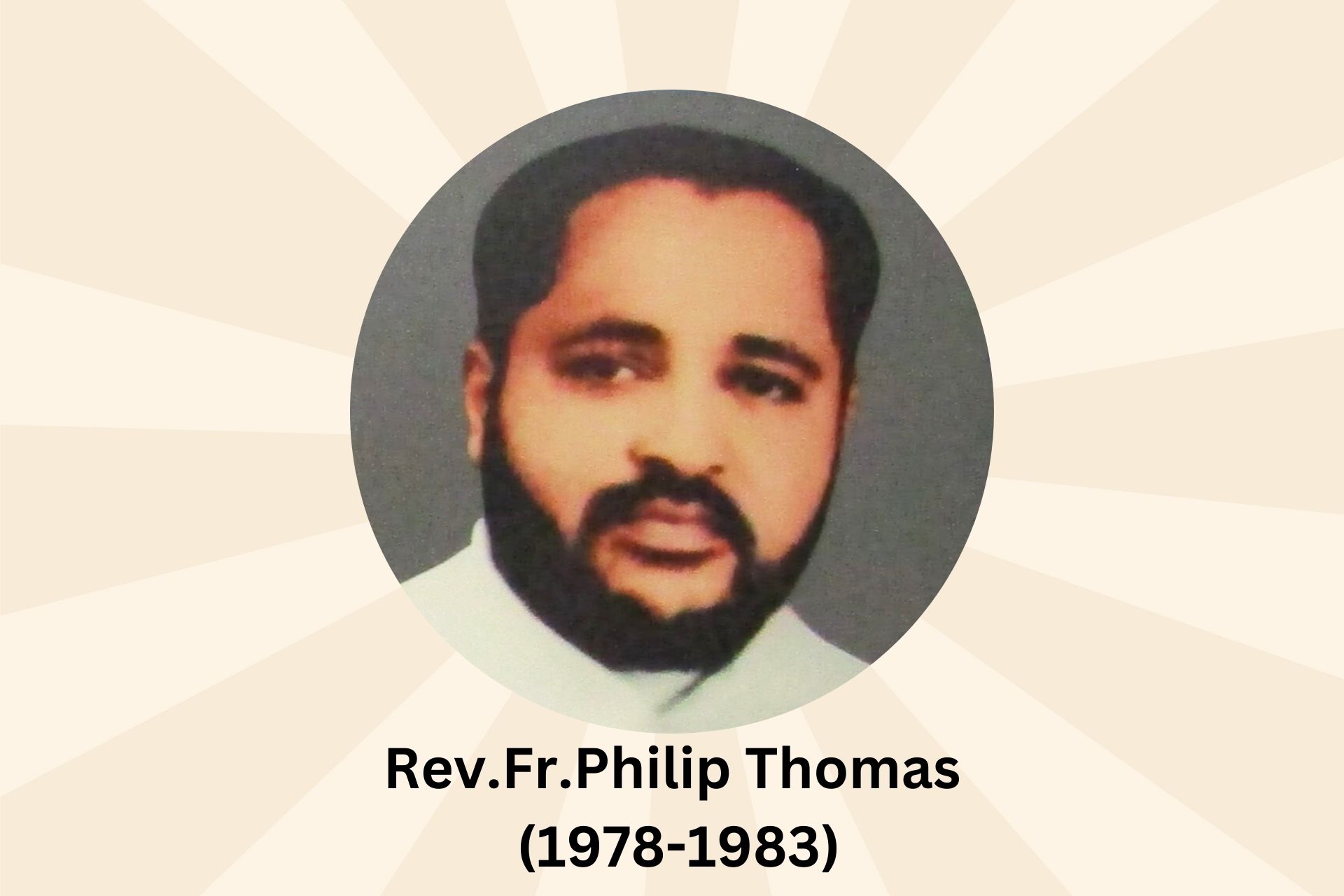 Rev.Fr.Philip Thomas (1978-1983)