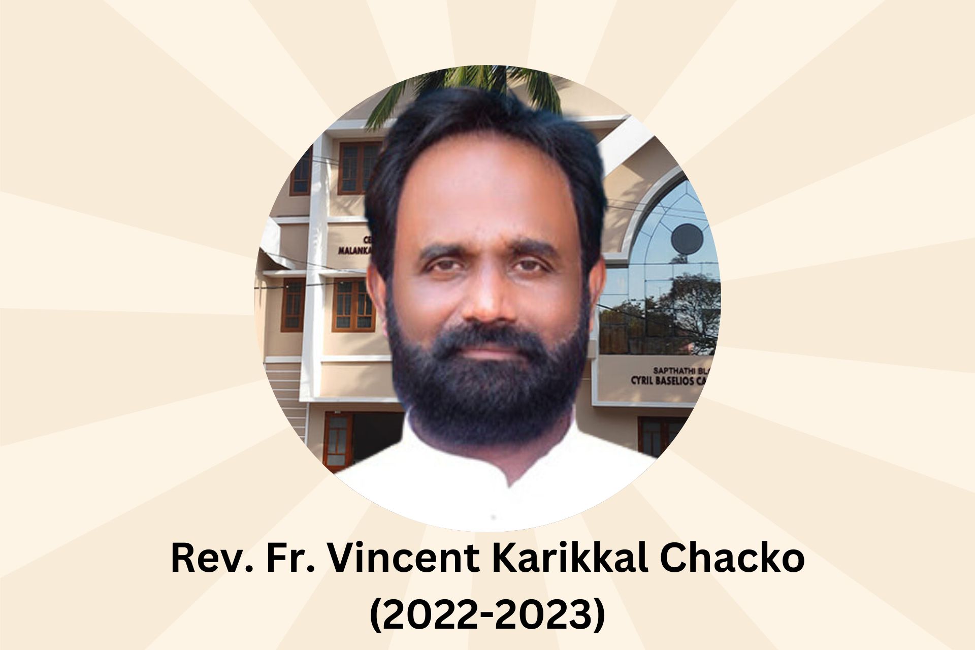 Rev. Fr. Vincent Karikkal Chacko (2022-2023)